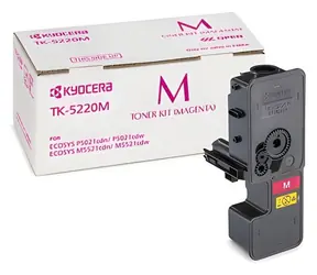 Kyocera TK-5220M purpurová / Toner / pro ECOSYS M5521cdn & M5521cdw / výtěžnost 1 200 stran
