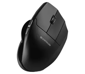 Contour UniMouse černá / Ergonomická bezdrátová myš / Bluetooth 5.1 / 7 tlačítek / pro praváky