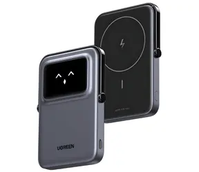 Ugreen Uno PB571 černá / Powerbanka / 5000mAh / 20W / TFT displej