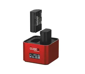Hähnel proCUBE 3 Canon / Nabíječka Li-ion baterií / Duální / LCD displej / USB-C PD 30W