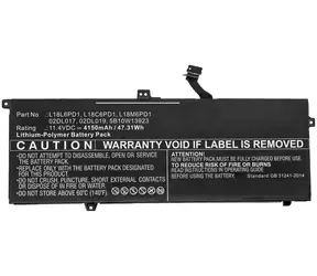 CoreParts Baterie pro notebook Lenovo ThinkPad X390 černá / Baterie pro notebook