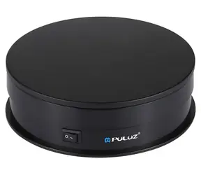 Puluz PU3048B / Otočný stojan na focení / 360° / Micro USB / průměr 15 cm / nosnost 15 kg
