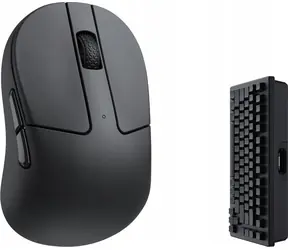 Keychron M4-A4 černá / Bezdrátová herní myš / PixArt 3395 / 26000 DPI / optická