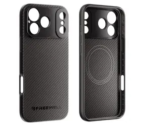 Freewell FW-17-IP17PROK černá / Pouzdro pro iPhone 17 Pro / S fotozávitem 17 mm / MagSafe / Kevlar