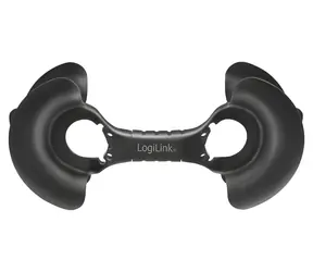 LogiLink KAB0068 černá / Navíječ kabelů / nástěnný / pro kabely 2–20 m
