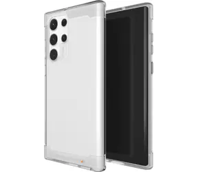 ZAGG Gear4 Havana průhledná pro Samsung Galaxy S22 Ultra / Kryt / D3O ochrana proti pádu / Antimikrobiální