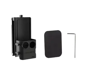 Sunnylife 761V2 černá / Magnetický držák / pro DJI Osmo Pocket 3 / 6 magnetů / 1/4" závit