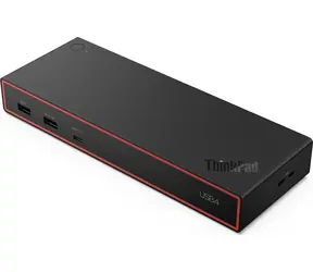 Lenovo ThinkPad USB4 Dock 5000 černá / Dokovací stanice / USB4 40Gb/s / 100W PD / 2× DisplayPort / RJ-45