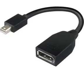 Lenovo 4X90L13971 / Redukce / Mini DisplayPort (M) - DisplayPort (F) / Černá