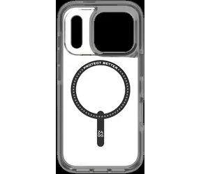 ZAGG Santa Cruz Snap černá / Zadní kryt / iPhone 17 Pro / MagSafe / Stojánek / Grafen