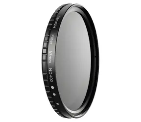 Apexel APL-67VND400 / Nastavitelný ND filtr / ND2-400 / 67 mm / Cold-shoe úchyt
