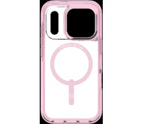 ZAGG Santa Cruz Snap pro Apple iPhone 17 Pro růžová/průhledná / Kryt na mobil / MagSafe / D3O / Ochrana proti pádu