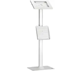 Maclean MC-476W bílá / Podlahový držák tabletu / 9,7-11" / bezpečnostní zámek