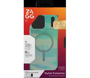 ZAGG Milan Snap Iridescent Oil Slick / Zadní kryt / Apple iPhone 17 Pro Max / MagSafe / Grafen