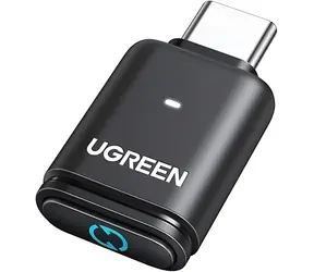 UGREEN BT501 černá / Bluetooth adaptér / USB-C / Bluetooth 5.3 / aptX