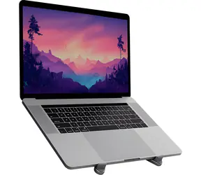 Trust Macy šedá / Stojan pro notebook / skládací / nastavitelná výška / nosnost 20 kg / do 17"