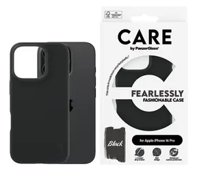 PanzerGlass CARE Fashion Apple iPhone 16 Pro černá / Kryt / TPU