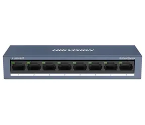 Hikvision DS-3E0108-O / Switch / 8x 10/100 Mbps / bez PoE