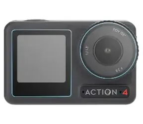 Sunnylife OA4-BHM668 / Tvrzené sklo / pro DJI Osmo Action 4 / sada 6 ks