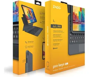 ZAGG Pro Keys+Trackpad černá / Klávesnice / iPad Pro 12,9" (2021/2022) & iPad Air 13" / EN layout