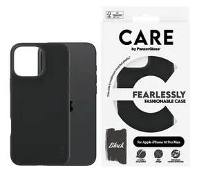 PanzerGlass CARE Fashion Apple iPhone 16 Pro Max černá / Kryt / TPU