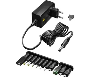 Goobay 64570 / Napájecí adaptér / 3-12V / max. 27W / 2,25A / černá