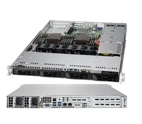 SuperMicro LA15TQC-R504W černá / Serverová skříň / 1U / 4x hot-swap SAS3/SATA / rPS 500W 80+ Platinum / 3 fan