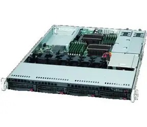 SuperMicro SC815TQC-R706WB2 černá / Serverová skříň / 1U / 4x hot-swap SAS/SATA / rPS 750W 80+ Platinum