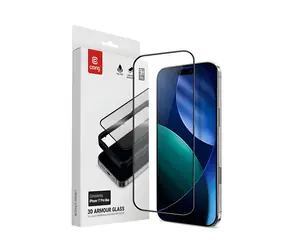 Crong 3D Armour Glass / Ochranné sklo / tvrzené / pro Apple iPhone 17 Pro Max / s instalačním rámečkem