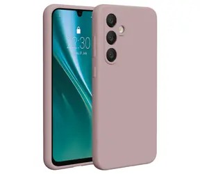 Etteri Zadní kryt pro Samsung Galaxy A36 5G růžový / Kryt / Silikonový / Mikrovlákno uvnitř