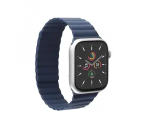 Aiino Kosmo modrá / Řemínek / Apple Watch Series 1-10 / 38-42 mm / magnetický