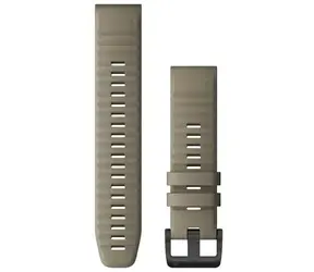 Garmin řemínek QuickFit 22 tmavě pískový / Řemínek / 22 mm / silikonový