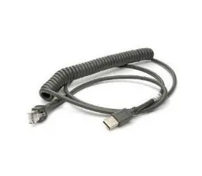 ZEBRA stíněný USB kabel kroucený 3,66 m / Kabel / USB A - RJ-45 / BC1.2 vysoký proud / -30 °C