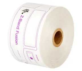 Zebra Z-Band Fusion bílá / Páska na ruku / 76x279 mm / PolyPro/PET / DT / 200 ks/role / 5 rolí/balení