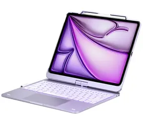 Typecase Flexbook Touch světle fialová / Klávesnicové pouzdro / Apple iPad Air 13" M2 2024/M3 2025/M4 2026