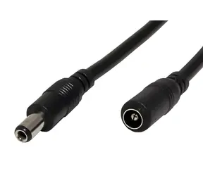OEM DC 5,5x2,5 mm / Napájecí kabel / Prodlužovací / 1,5 m