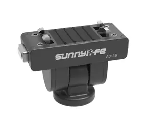 Sunnylife AD136 / Adaptér pro akční kamery / 1/4" rychloupínání / 180° naklopení / Insta360 X4 Air, X5, Ace Pro