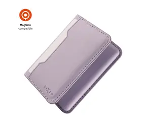 FIXED MagWallet Fold světle fialová / Peněženka / MagSafe / RFID ochrana / 6 karet