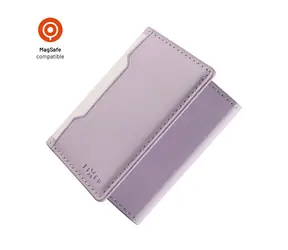 FIXED MagWallet Trifold světle fialová / Peněženka / MagSafe / 6 karet / RFID ochrana