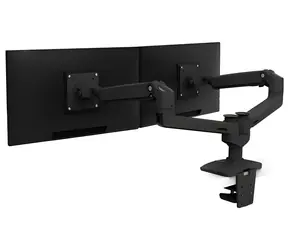 ERGOTRON LX Dual Side-by-Side Arm černá / Rameno pro 2 monitory / Do 330mm výšky / Nosnost 2x 9,05 kg