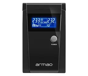 Armac Office 850F LCD / Záložní zdroj UPS / 850 VA / 480 W / Line interaktivní / LCD / 2x Typ F