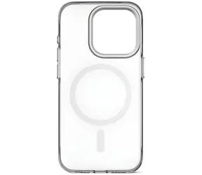 Decoded Recycled Plastic Backcover iPhone 15 Pro transparentní / Kryt na mobil / Apple iPhone 15 Pro / Recyklovaný plast