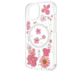 FIXED MagBloom Pink Blossom / Zadní kryt / Apple iPhone 13 / MagSafe
