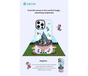 Devia Canvas Series Magician / Kryt / Apple iPhone 16 / Magnetický / MagSafe