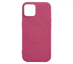 Aiino Alma iPhone 15 Plus třešňová / Pouzdro / s magnetem / recyklovaný materiál