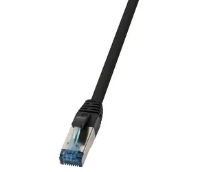 LogiLink černá / Síťový kabel Cat.6A / 40 m / RJ-45 / S/FTP