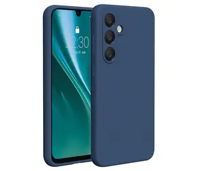 Etteri Zadní kryt pro Samsung Galaxy A56 5G modrý / Kryt / Silikonový / Mikrovlákno uvnitř