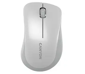 CANYON MW-11PW bílá perleť / Bezdrátová optická myš / 1200 DPI / 3 tlačítka / USB přijímač