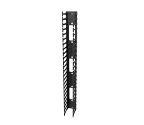 Vertiv Vertikální kabelový organizér 800 mm / Kabelový organizér / 48U / černá / kov