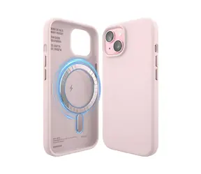Elago Silicone Case Lovely Pink / Silikonový kryt / Apple iPhone 15 / MagSafe